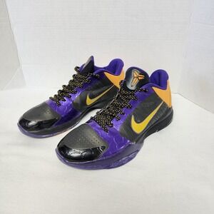 Nike Zoom Kobe Bryant  5 Lakers Away Men's Size 11 Gorgeous Purple No Seperating